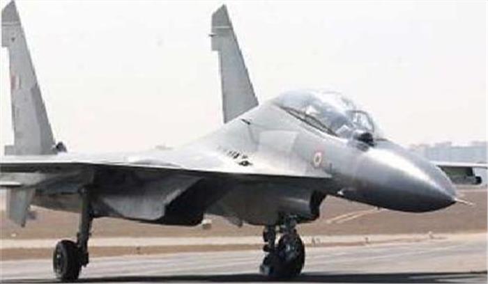 सुखोई-30 लड़ाकू विमान का मलबा बरामद