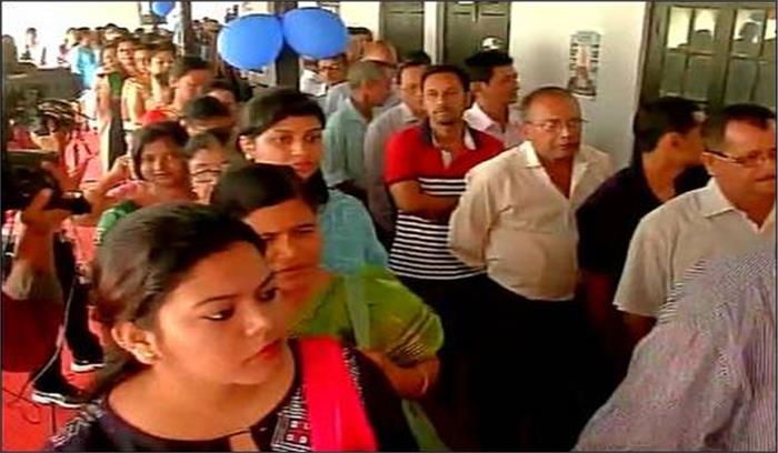 असम में पहले चरण के मतदान में 78.23 प्रतिशत मतदान असम में पहले चरण के मतदान में 78.23 प्रतिशत मतदान