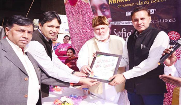 महिलाओं पर अत्याचार के खिलाफ सोफिया की पहल सराहनीय : द्विवेदी