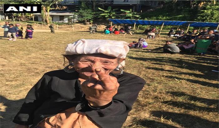 मिजोरम विधानसभा चुनाव : 3 घंटे में 25 फीसदी मतदान 