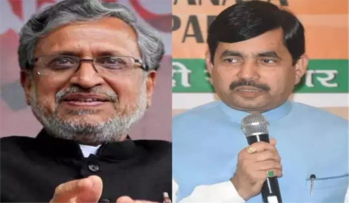 सुशील मोदी का जाना और शाहनवाज का बिहार आना, बदली रणनीति का है इशारा