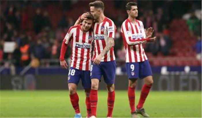 स्पेनिश लीग : एटलेटिको मेड्रिड ने लेवांते को 2-1 से हराया