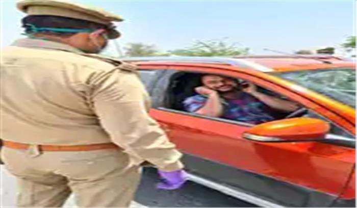 औरैया पुलिस ने बगैर मास्क वाले 1068 लोगों का कराया रजिस्ट्रेशन