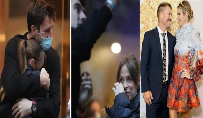 क्वारंटीन अवधि पूरा करने के बाद अपने परिवार से मिले ऑस्ट्रेलिया के क्रिकेटर