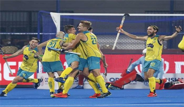 हॉकी विश्व कप : आस्ट्रेलिया ने चीन को 11-0 से मात दी 