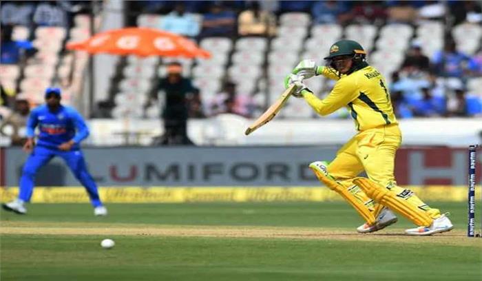 हैदराबाद वनडे : ऑस्ट्रेलिया ने भारत के सामने रखा 237 रनों का लक्ष्य