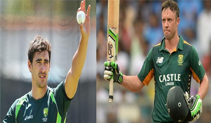 डिविलियर्स एक ही गेंद पर कई तरह के शॉट खेल सकते हैं: मिशेल स्टार्क