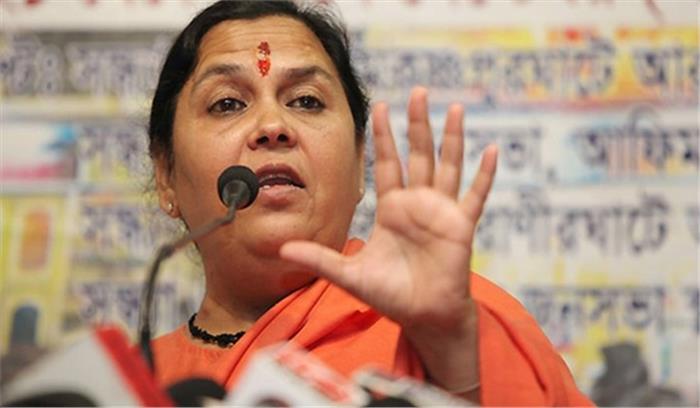 अयोध्या में राम मंदिर के अलावा कुछ और बनाने की हिम्मत कौन कर सकता है: उमा भारती