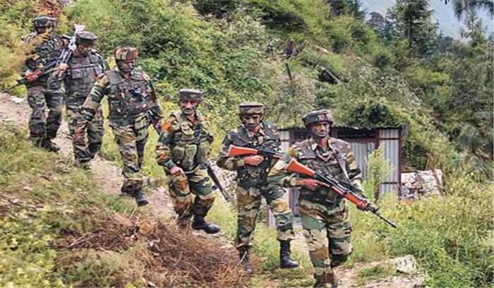 जम्मू कश्मीर : बैट हमले में भारतीय जवान शहीद, 2 आतंकवादी ढेर