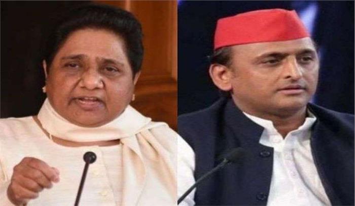 भाजपा ने मायावती और अखिलेश के ख‍िलाफ चुनाव आयोग से की शिकायत