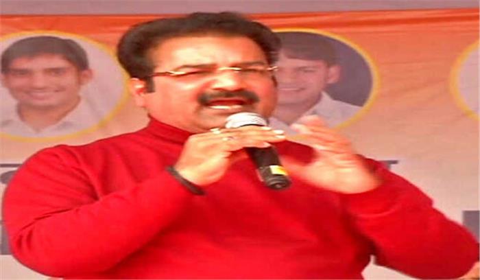 भाजपा का घोषणा पत्र झूठ, फरेब और धोखे का पुलिन्दा : खाचरियावास भाजपा का घोषणा पत्र झूठ, फरेब और धोखे का पुलिन्दा : खाचरियावास