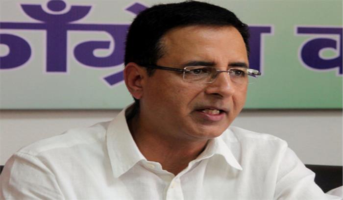 शादी से पहले शादी स्थल और भोजन मेनू के बारे में भाजपा से अनुमति लें : रणदीप सुरजेवाला