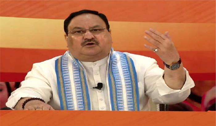 भाजपा जाति, तुष्टीकरण की राजनीति को नकारने वाली इकलौती पार्टी : नड्डा