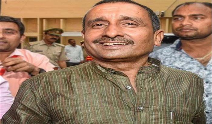 14 माह में कुलदीप सेंगर से जेल में मिलने आए 10 हजार लोग