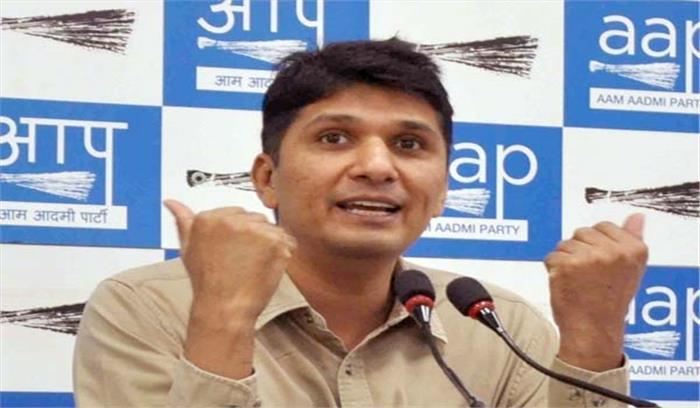 भाजपा सांसदों ने दिल्ली की कानून-व्यवस्था का मुद्दा कभी नहीं उठाया : आप