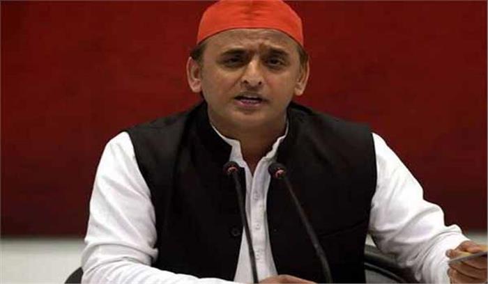 भाजपा महामारी का सच झुठलाकर चुनाव प्रचार में व्यस्त : अखिलेश