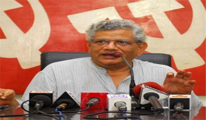 भाजपा धन व बाहुबल की बदौलत त्रिपुरा जीती : येचुरी