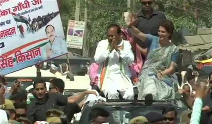 भाजपा सरकार की गलत नीतियों से किसान कर्ज में डूबता जा रहा : प्रियंका