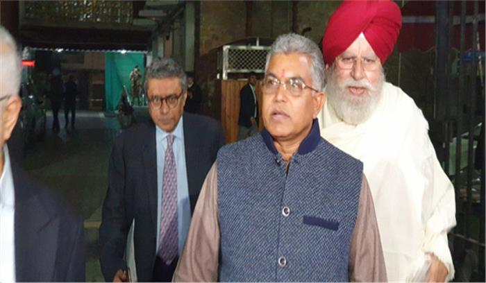 भाजपा नेताओं का दमन कर रही बंगाल पुलिस : दिलीप घोष