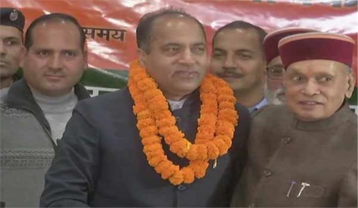 हिमाचल के नये मुख्यमंत्री जयराम ठाकुर चुने गए 