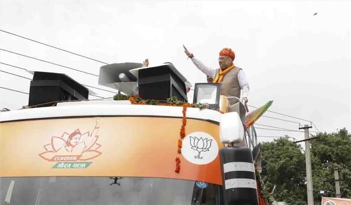 कांग्रेस को एनआरसी मुद्दे पर वोट बैंक दिखाई दे रही है:  अमित शाह