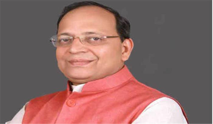 भाजपा के अरुण सिंह ने किया नामांकन