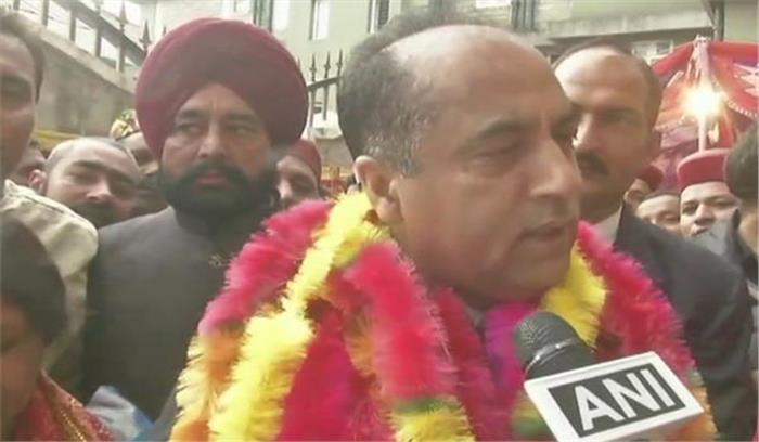 हिमाचल में जयराम ठाकुर का राज्याभिषेक हिमाचल में जयराम ठाकुर का राज्याभिषेक