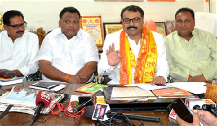 भाजपा भी चाहती है अयोध्या में भव्य राम मंदिर का निर्माण हो:  मनीष शुक्ला