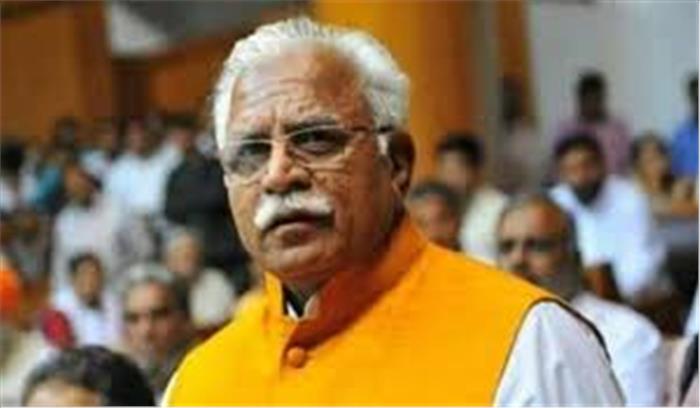 हरियाणा : सीएम मनोहर लाल खट्टर करनाल से चुनाव लड़ेंगे