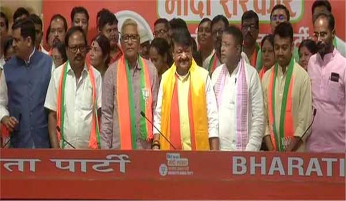 बीजेपी में शामिल हुए टीएमसी के 2, सीपीएम का 1 विधायक  