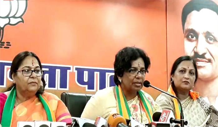 इस चुनाव में भाजपा का ब्रह्मास्त्र हैं महिलायें - विजया रहाटकर 