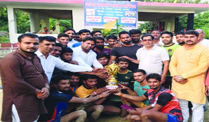 कबड्डी प्रतियोगिता में गुनपुरा की टीम बनी विजेता