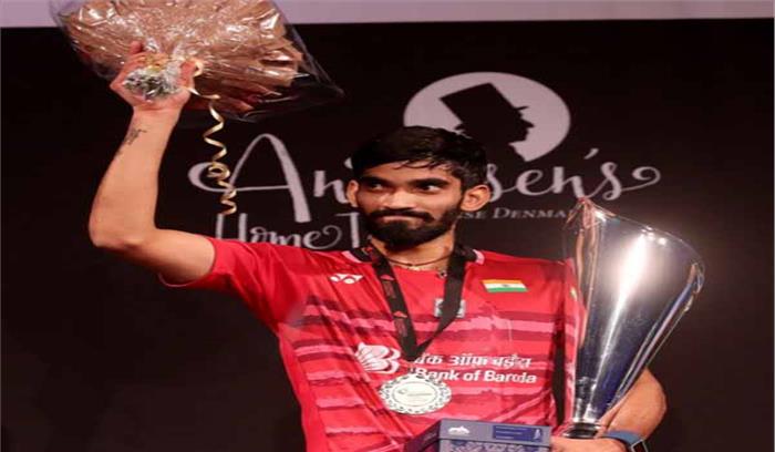 किदाम्बी श्रीकांत डेनमार्क ओपन के सेमीफाइनल में