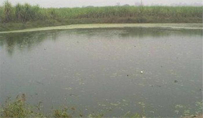 यूपी :युवक की हत्या कर शव तालाब में फेंका