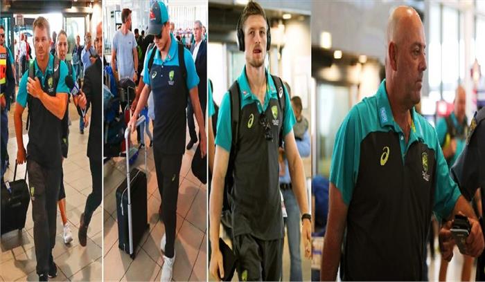 बॉल टेम्परिंग विवाद में कोच लैहमन को क्लीन चिट, स्मिथ वार्नर और बैनक्रॉफ्ट सीरीज से बाहर बॉल टेम्परिंग विवाद में कोच लैहमन को क्लीन चिट, स्मिथ वार्नर और बैनक्रॉफ्ट सीरीज से बाहर