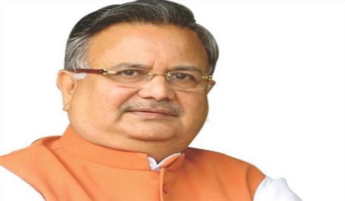 रमन सिंह ने नवरात्रि पर लोगों को दी बधाई