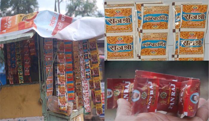 प्रतिबंध के बाद भी रायपुर में खुलेआम बिक रहा गुटखा, तबाह हो रहा प्रदेश का भविष्य 