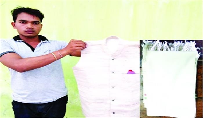 केला के रेशे से बने गमछे व जैकेट ऑनलाइन उपलब्ध कराने की तैयारी