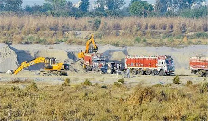 उप्र : बालू के अवैध खनन मामले में बांदा के 14 पट्टाधारकों को नोटिस