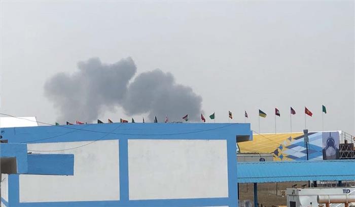 बेंगलुरु में एयर शो के दौरान बड़ा हादसा