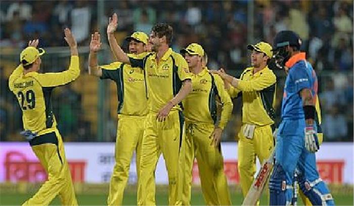 बेंगलुरू वनडे : ऑस्ट्रेलिया से हारा भारत