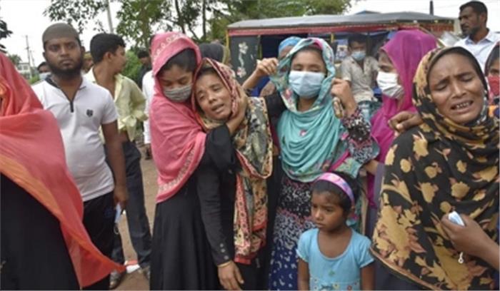 बांग्लादेश की फूड फैक्ट्री में आग लगने से 52 की मौत, 100 से ज्यादा लापता