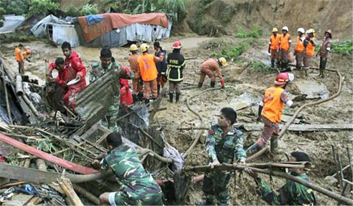 बांग्लादेश में भूस्खलन से मृतकों की संख्या पहुंची 163