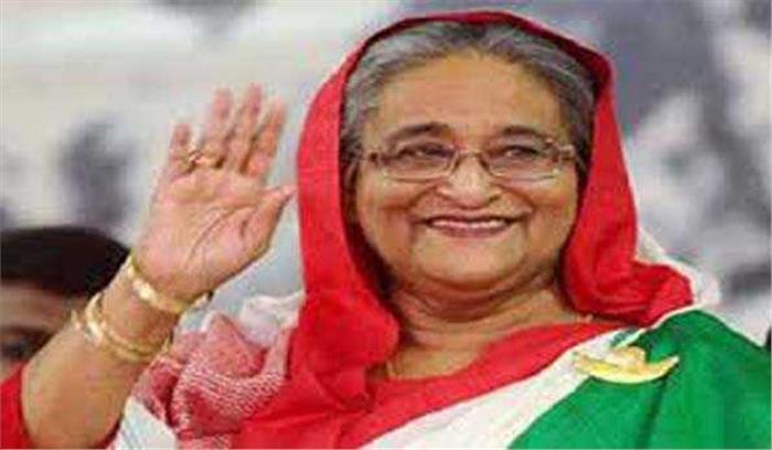 शेख हसीना चार दिवसीय यात्रा पर दिल्ली पहुंची