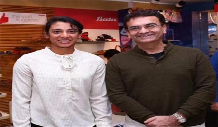 स्मृति मंधाना को पावर के लिए बाटा ने बनाया नया ब्रांड एम्बेसडर