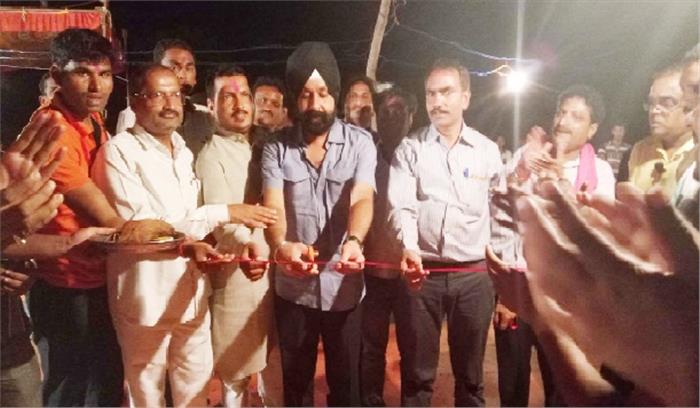 बावनकेरा में कबड्डी स्पर्धा का शुभारंभ