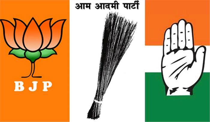 बवाना विधानसभा उपचुनाव: आप, भाजपा का मत प्रतिशत घटा तो कांग्रेस को बढ़त