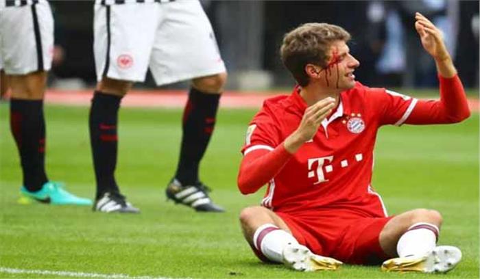 3 सप्ताह के लिए फुटबाल मैदान से बाहर हुए चोटिल थॉमस मुलर