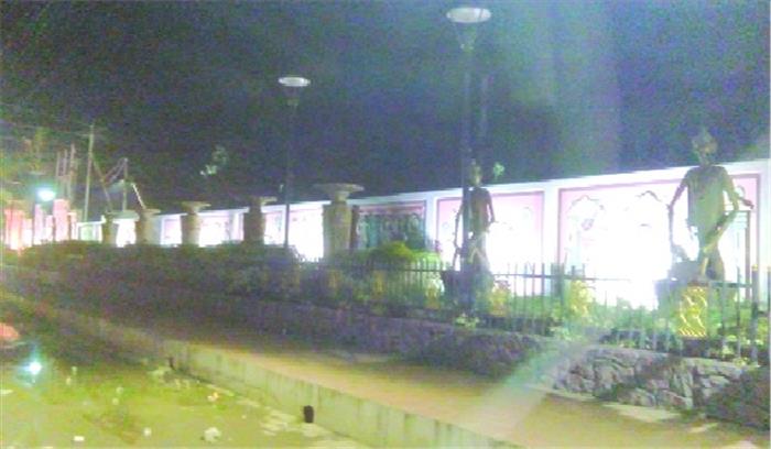 सौंदर्यता के लिए खर्च किए लाखों लेकिन स्वच्छता का अभाव