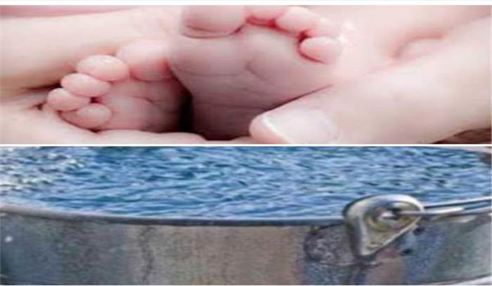 बाल्टी में डूबने से बच्चे की मौत